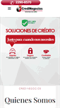 Mobile Screenshot of credinegocioscr.com